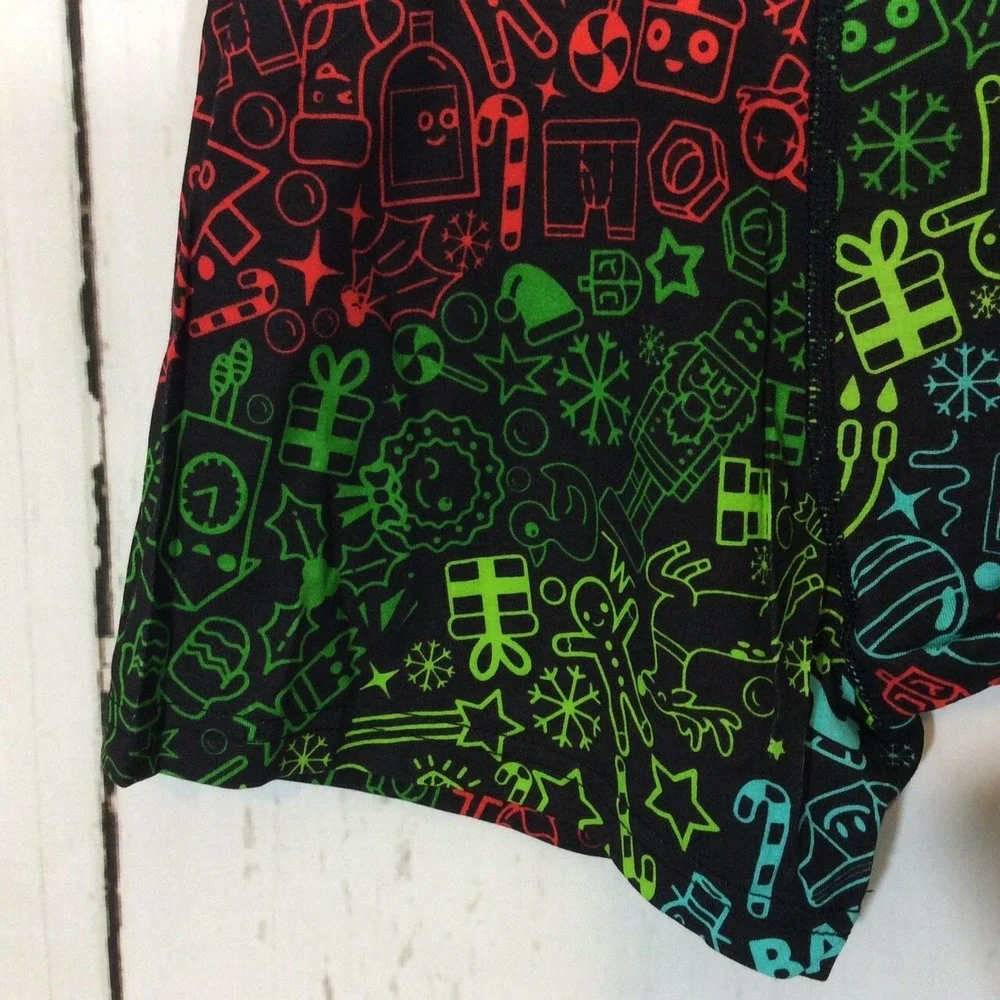 Ballsy Brand Men's Christmas Underwear Holiday‎ Boxer Briefs Size L Novelty Fun